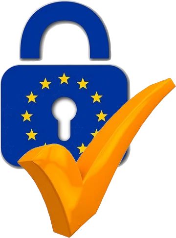 Logo de candado de privacidad