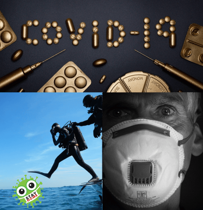 Situación del buceo y el virus