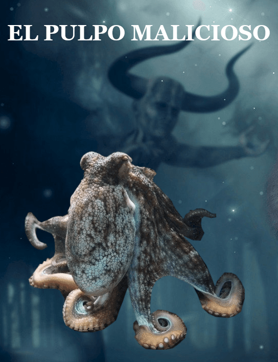 Problemas con un pulpo buceando