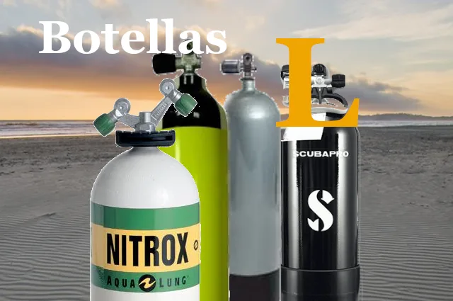 Mayor precio de botella de buceo