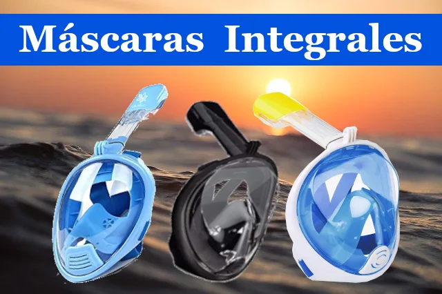 Máscaras integrales de  buceo